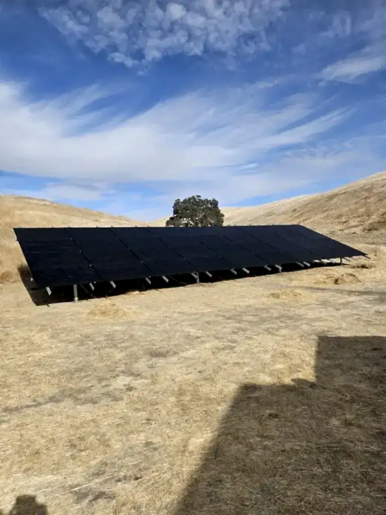 solar panel installation in San Luis Obispo County