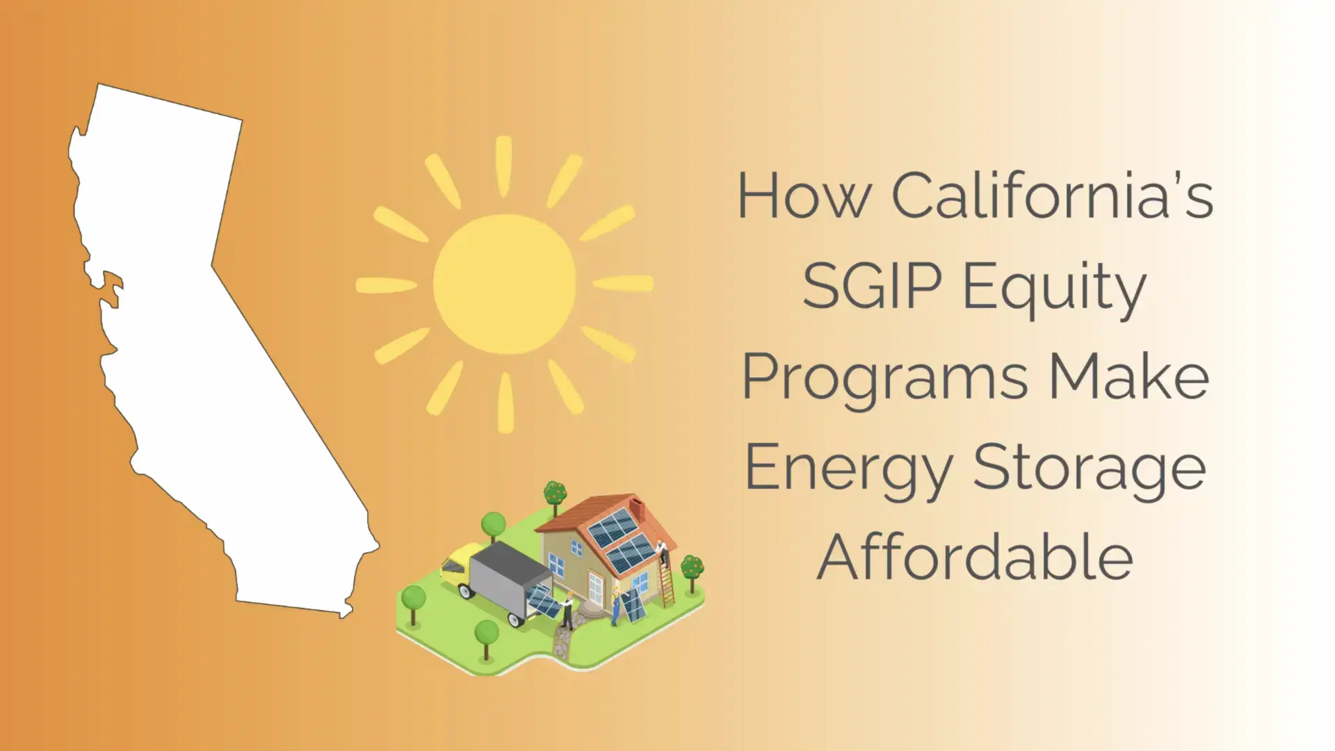 SGIP Battery Incentives and Rebates